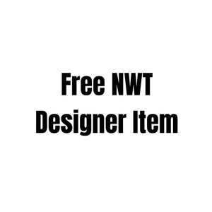 FREE NWT Designer Item Like @oliviawal_goods Flyer